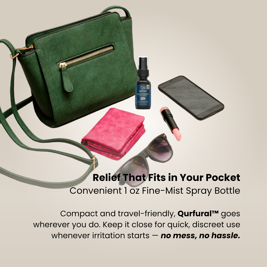 Qurfural™ Antimicrobial Skin Spray with Propolis & Hypochlorous Acid